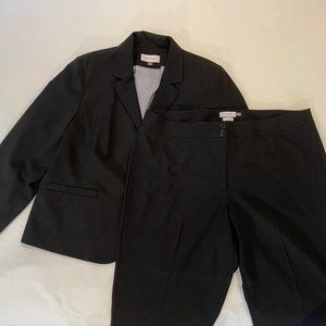Black Calvin Klein Pantsuit, Size 20W